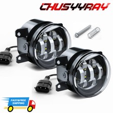 Front Clear Lens Led Bumper Fog Lights Lamps W Bulbs For Ford Focus 2012-2014