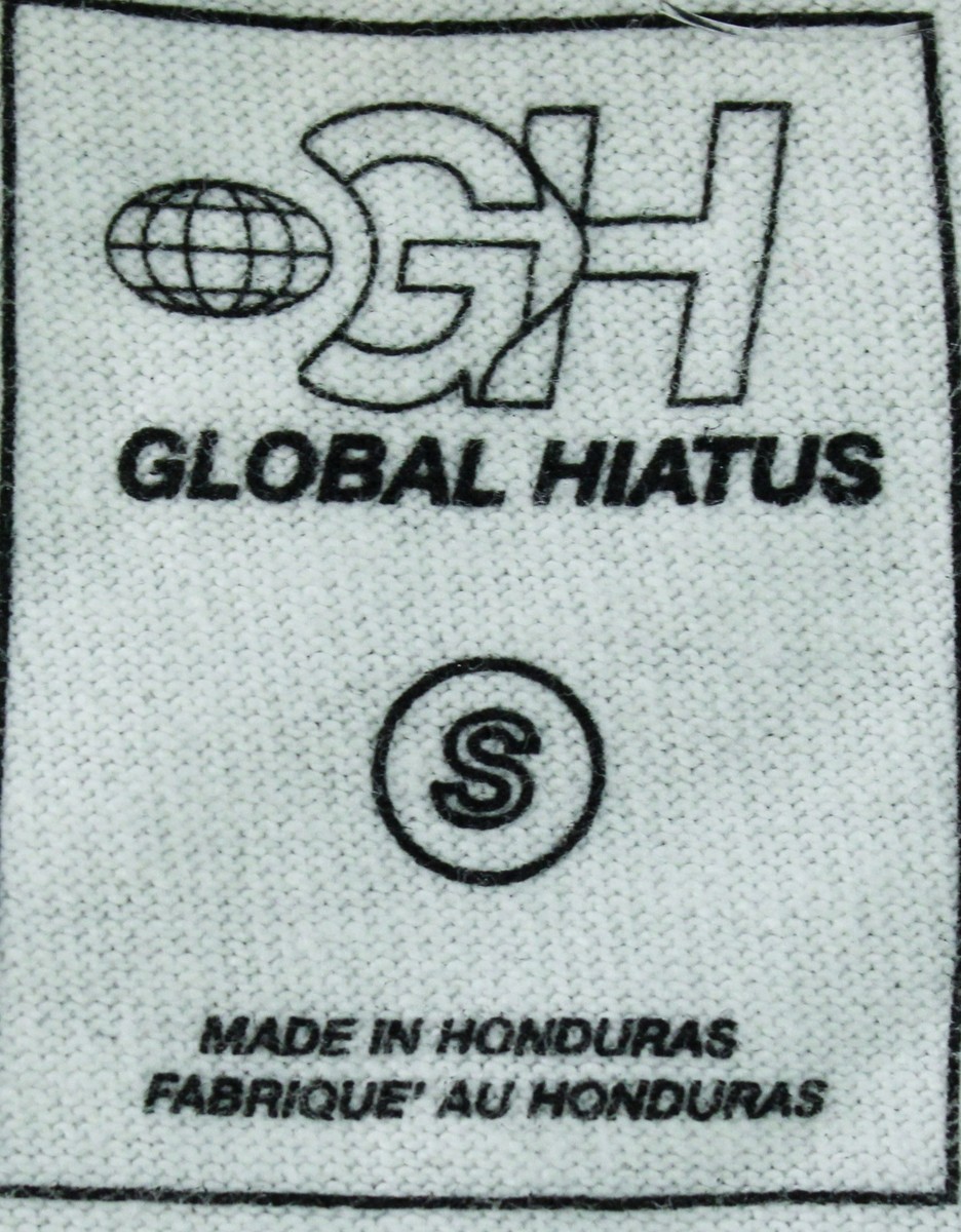 Global Hiatus Unisex Adults Buds Not Bombs Tee Shirt AP2 White