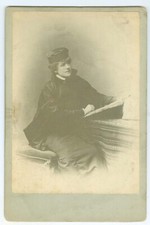 G1140~ TEATRO ELLEN TERRY attrice inglese - popolare XIX secolo - cartolina armadio