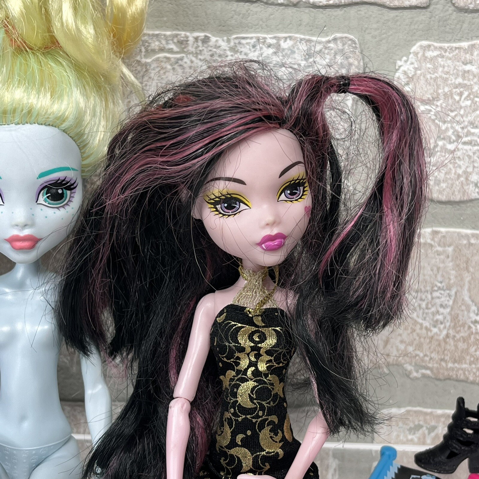 Monster High Dolls & Accessories Lot Draculaura Lagoona Creepateria eBay