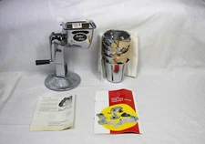 SALAD KING NO.2803 FOOD PROCESSOR GRINDER CUTTER WITH FIVE CONES -NEW OPEN BOX