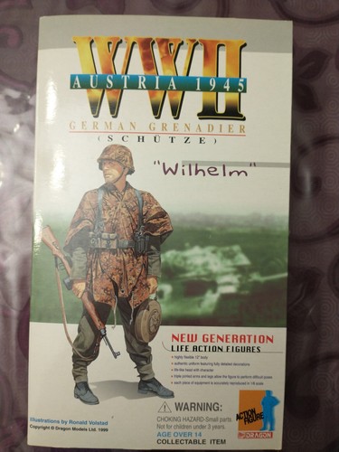 1/6 Scale WW2 German Soldier in Box 12