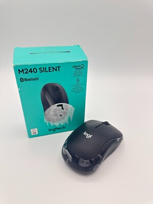 Logitech Wireless Mouse M240 silent graphite retail 910-007119 (5099206111998)