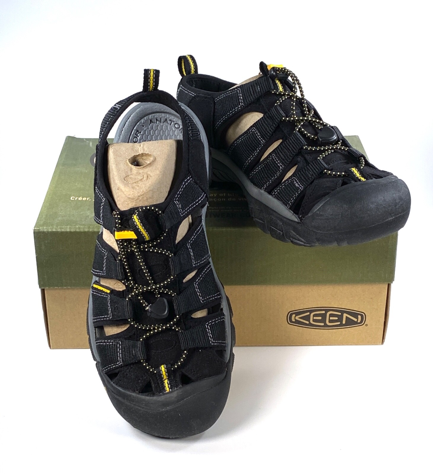 Sandalo da uomo KEEN Newport H2 punta chiusa acqua taglia 9 impermeabile lavabile