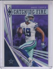 AMARI COOPER 2019 Panini Phoenix Catching Fire Purple #24  1/149 Cowboys