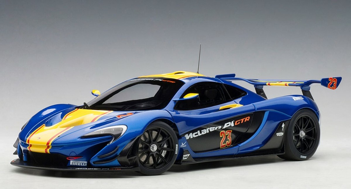 81542 AUTOart 1:18 McLaren P1 GTR (Blue/Yellow) | eBay 81542 AUTOart 1:18 McLaren P1 GTR (Blue/Yellow) | eBay