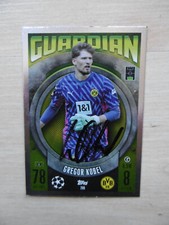 Gregor Kobel autograph signed TC Topps UEFA "Borussia Dortmund"