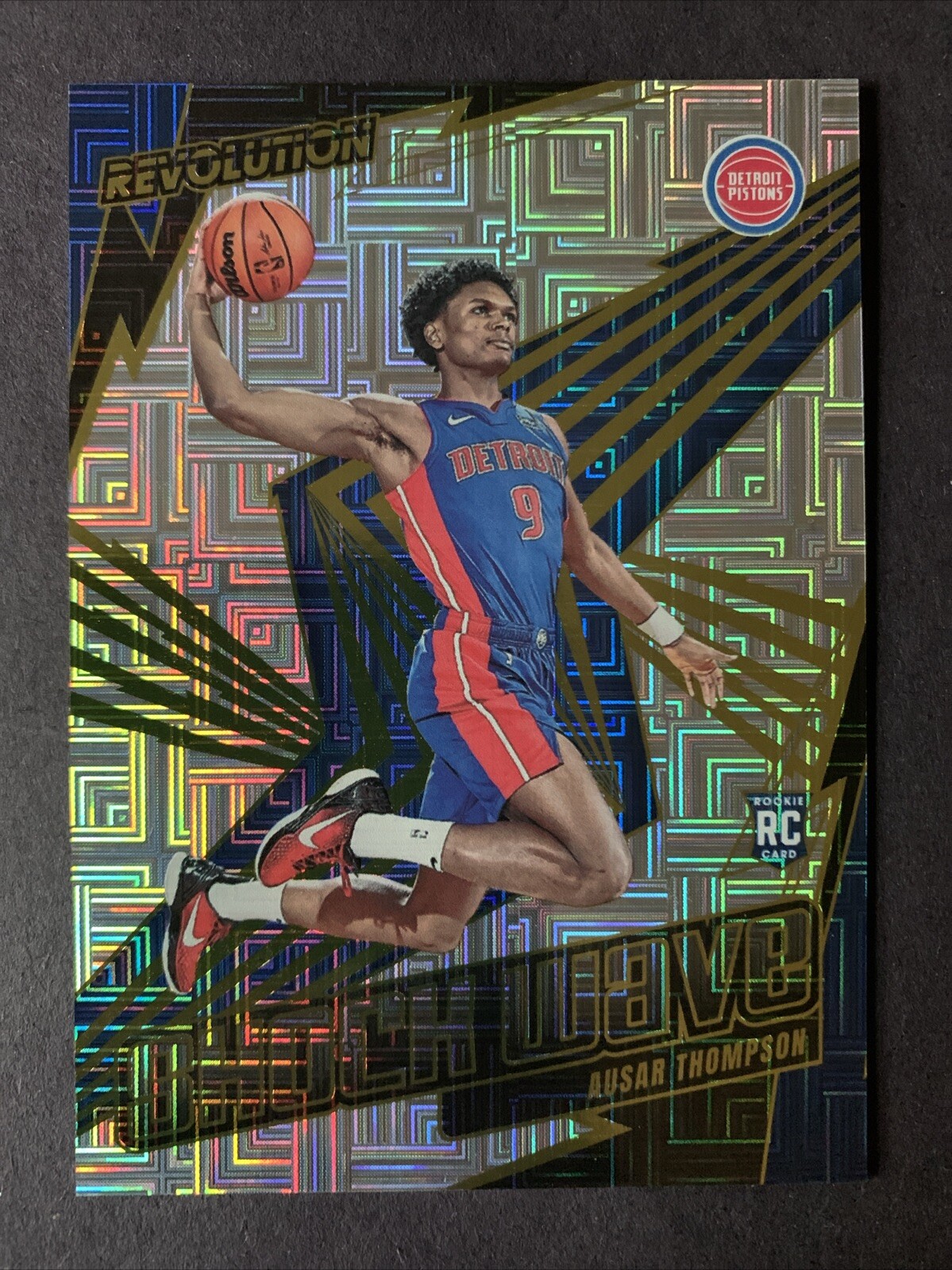 Ausar Thompson Rookie Card RC 2023 Revolution Shock Wave Levels #21