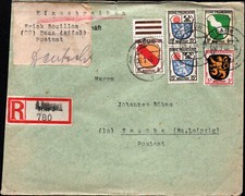 FZ Einschreiben Brief   DAUN - Taucha - 6.2.46 - MiF