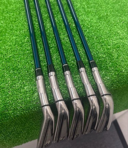 Taylarmade SIM2 MAX Iron Set of 5 6-PW TENSEI TM BLUE TM60 Graphite Flex R - Picture 3 of 7
