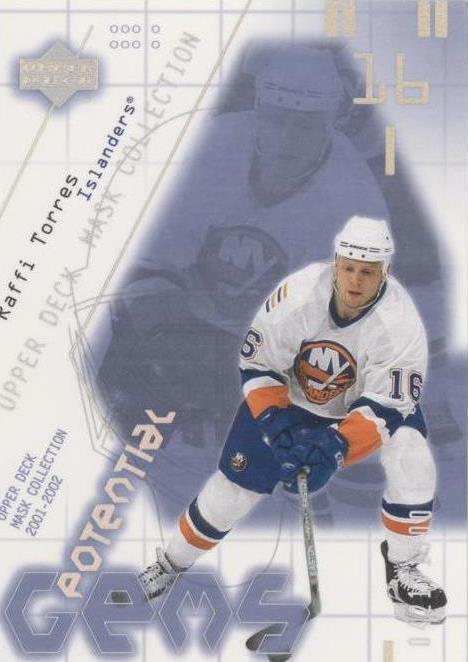 2001-02 Upper Deck Mask Collection - Raffi Torres #154 - 1 of 1