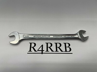 Stahlwille Tools Motor 10 GERMANY 7/16'' x 3/8'' SAE Double Open End Wrench