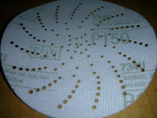 3M 30480 Purple Clean SANDING Hookit DISC 5" P150 Grit 50pc. or 200pc. NEW! - Imagen 6 de 7