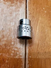 Mac Tools 3/8" Drive 16MM 6PT Metric Shallow Chrome Socket USA X616MM