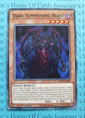 yugioh dark summoning beast deck - DUSA-EN030 - Duelist Saga - Ultra Rare or Raviel Dueling Gets Darker with Speed