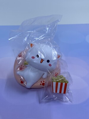 DODOWO x MITAO CAT Season 2 Series Eat Popcorn Mini Figure Designer Art Toy New