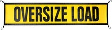 Oversize Warning Products - EZ Hook Oversize Load Sign 18" X 84" Safety Flag