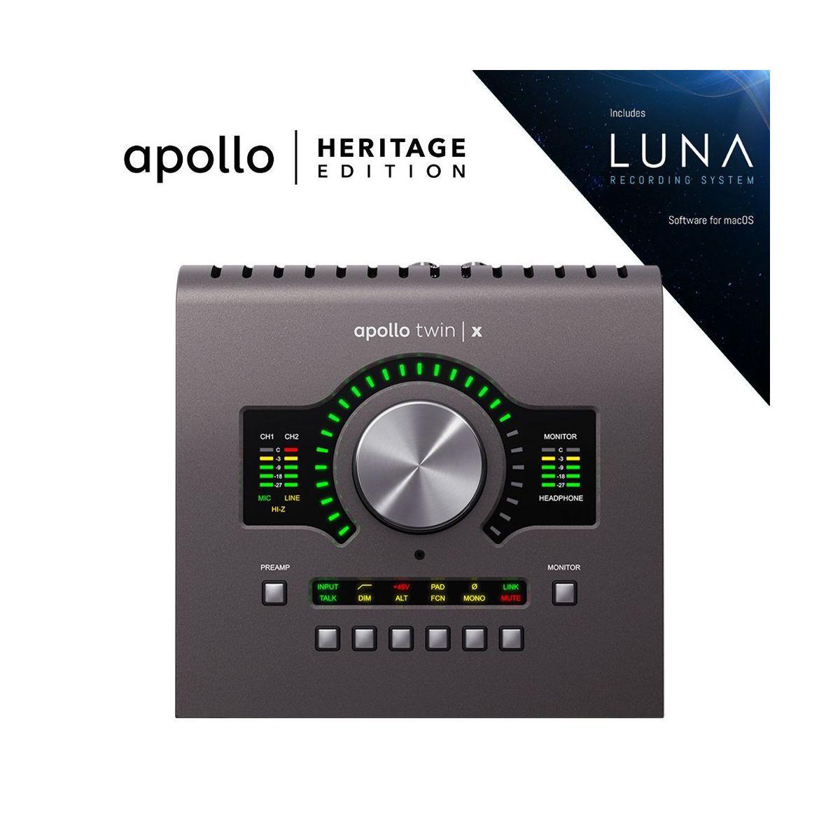 UNIVERSAL AUDIO Apollo Twin X Quad | Heritage Edition
