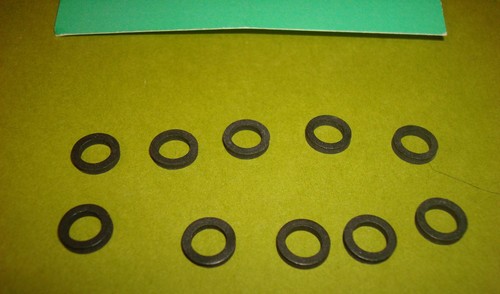 CARTER THERMOQUAD CARBURETOR HOT AIR PASSAGE RUBBER GASKET 10 PACK - Picture 2 of 2