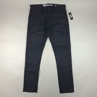Billionaire Boys Club Exhaust Pant Mens 32x32 Black Moto Cargo Pockets NWT