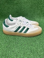 adidas Sambae Samba White Collegiate Green Gum Shoes ID0440 Women  s Size 9 Used