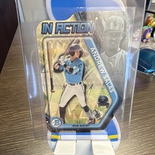 Marketplace image: Topps 2025 Bowman Draft Bowman In Action Andrew Salas Marlins Superfractor 1/1