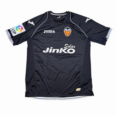 Joma Valencia FC Away Black Soccer Football Jersey Men's Size