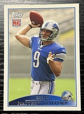 2009 Topps - Matthew Stafford #430 Throwing (RC) Lions