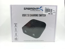 USB 2.0 Sharing Switch for Multiple Computers Peripherals LED Device Indicator