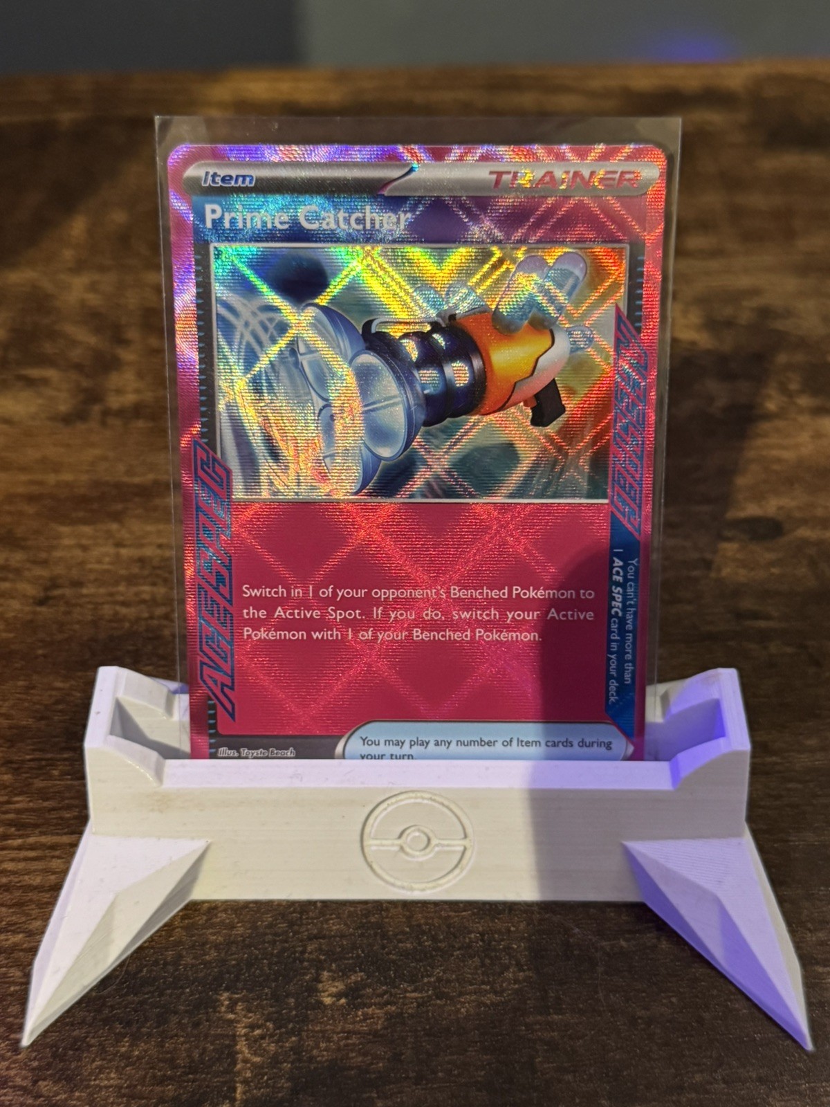 Pokemon TCG - Prime Catcher 157/162 - Temporal Forces TEF - Ace Spec - Near Mint