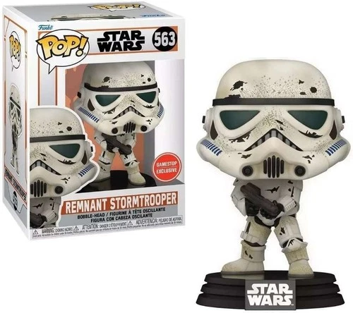 Funko Pop! Vinyl: Star Wars Remnant Stormtrooper GameStop #563 With Protector