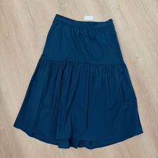Women s Ann Taylor Navy Blue Midi Skirt Size 6