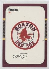 1987 Donruss Opening Day Box Set Boston Red Sox Team #266 05up