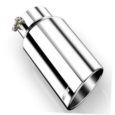Exhaust Tip, Stainless Steel 5" Inlet 7" Outlet 15" Length 5" inlet-7" outlet