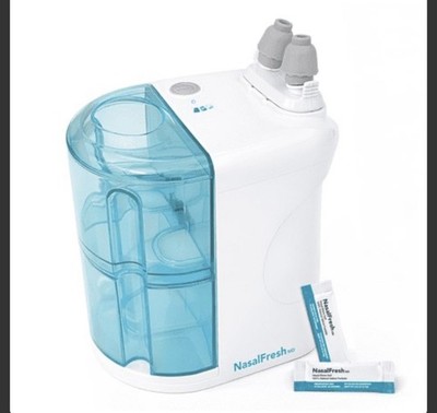 NasalFresh MD Dual Powered Nasal Irrigation System for Sinus Congestion and Snor