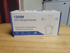 1200M Wi-Fi Repeater Wireless Range Extender AP Dual Band Signal Booster WPS