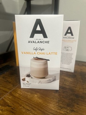 Avalanche Cafe Style Vanilla Chai Latte 10 Sticks