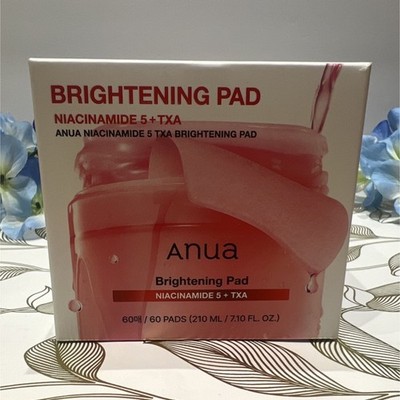 anua Niacinamide 5+TXA Brightening Pad for Face 60 Pads 210ml