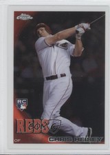 2010 Topps Chrome Chris Heisey #192 0hd6