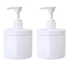 Pump Bottle Dispenser Plastic Pump Bottles Refillable Bottles Wide Mouth Jar ...