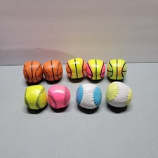 9 Hacky Sack Type Footbag Balls Leather