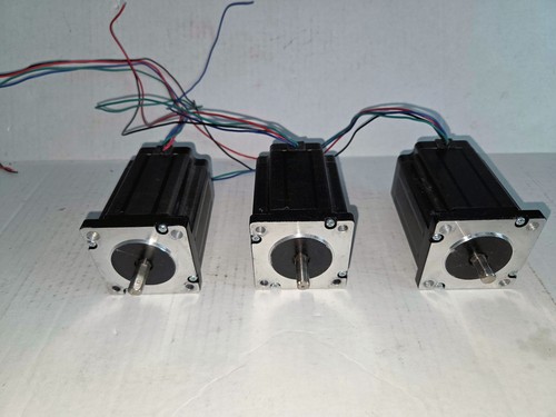 3 Stepper Motors Nema23, 24HS34-3504D Stepper online, 1 ST4118L1804 Germany