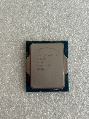 INTEL CORE i3-12300 SRL61  3.5 GHZ 4-CORES SOCKET 1700