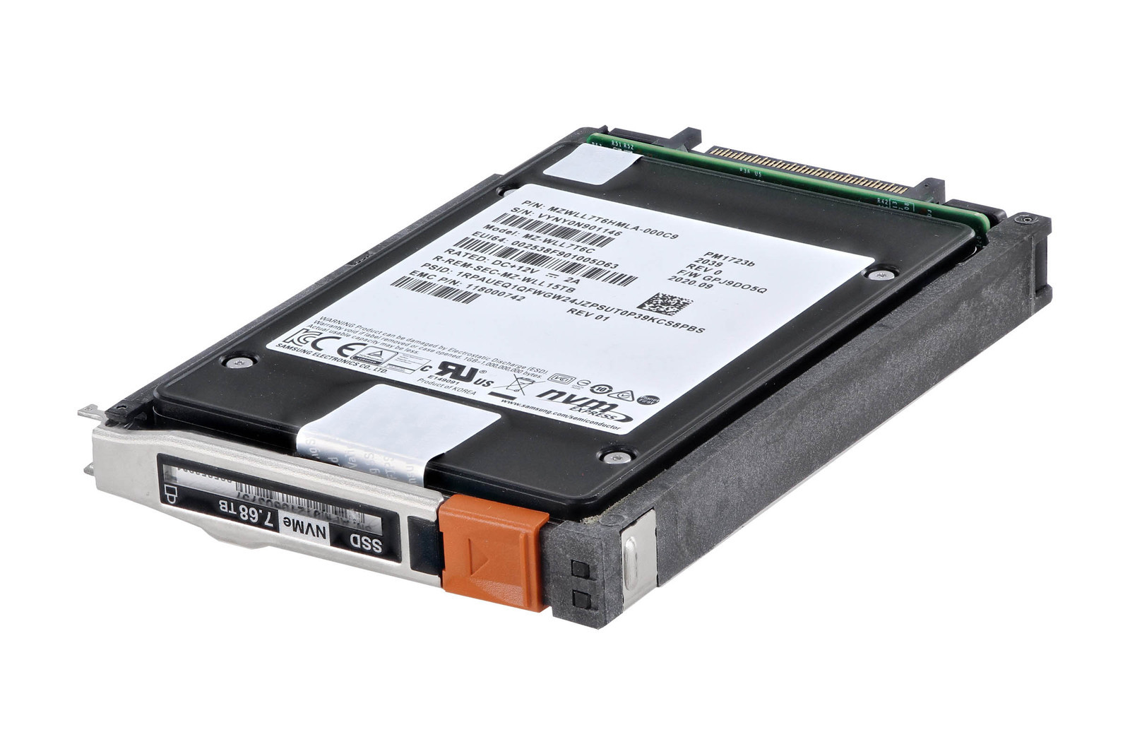 Dell PowerStore 7.68TB NVMe 2.5 Dell PowerStore 7.68TB NVMe 2.5