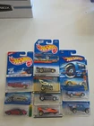 VINTAGE LOT Of 10 Hotwheels CARS TRUCKS  NEW IN PACKAGE. A7 10
