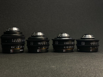 ARRI PL Rehouse Set  Cine Lenses PL: Jupiter 9, 37A, Helios 44-2, Mir-1V PL