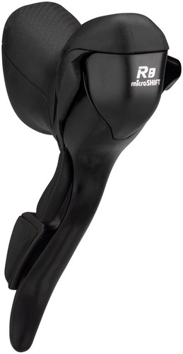 microSHIFT R8 Drop Bar Shift Lever Set 3 x 8-Speed, Compatible - Picture 2 of 3