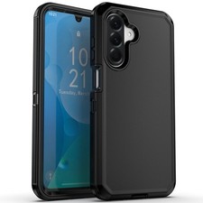 For Samsung Galaxy A07 A17 5G Phone Case Heavy Duty Hard Shockproof Cover Black