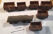 CUSTOM O Gauge ORE HAULER and LOG Wagon Wooden Body and Metal Chassis