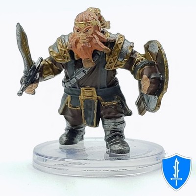 Dwarf Fighter - PHB Swords & Staves Starter Set #2 Icons of the Realms D&D